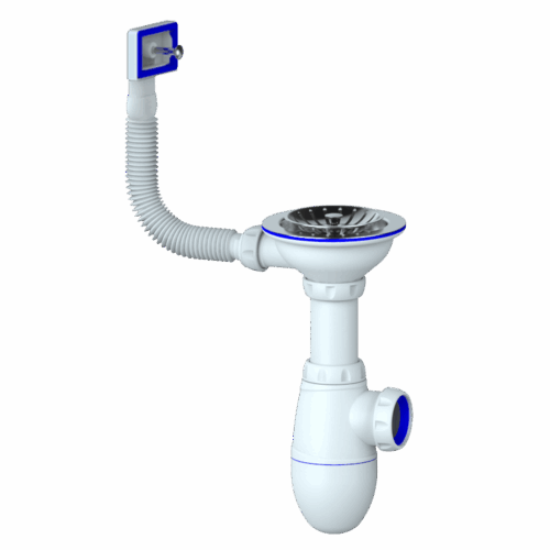 сифон для мойки В410