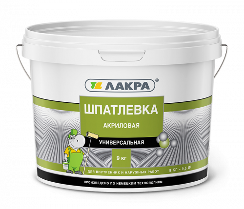 шпатлевка акриловая 1