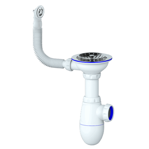 сифон для мойки В411