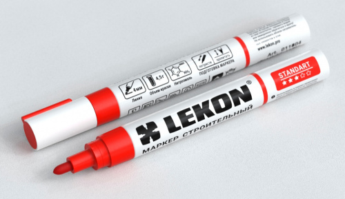 маркер краска красный 011104