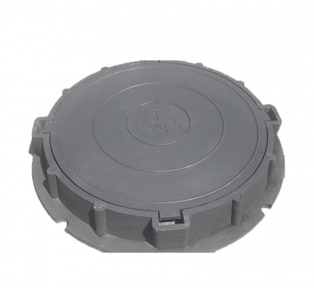 люк 15т черный