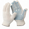Перчатки ХБ с ПВХ напылением