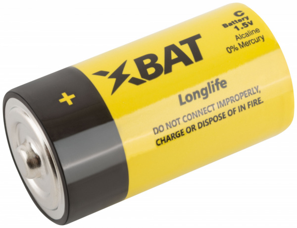 Батарейка щелочная, 1.5 V, тип C (2шт) LR14-2BPC