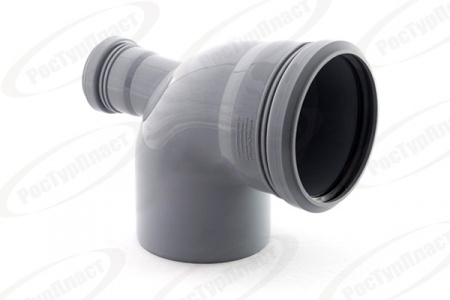 отвод 110х50 фротнтальный с выходом в тыл