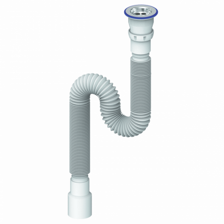 сифон гофрированый 1500