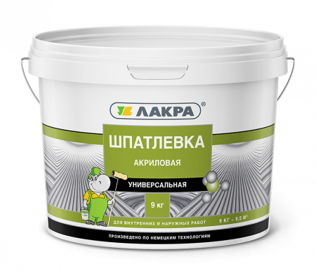шпатлевка акриловая 1
