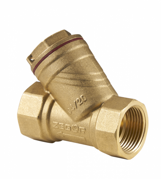 Фильтр грубой очистки 1 1/2″ г/г G5 латунь // ZEGOR 