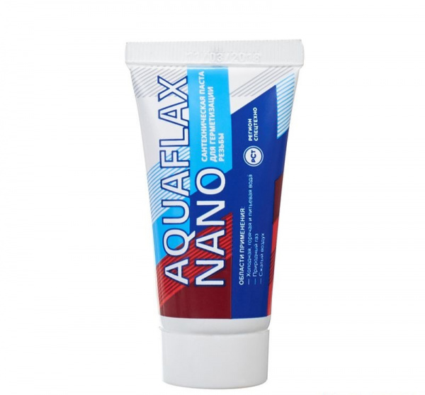 Паста для льна, для уплотнения резьбовых соединений  80гр, 61002 // AquaflaxNano