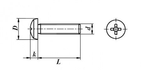 винт полусфера 2