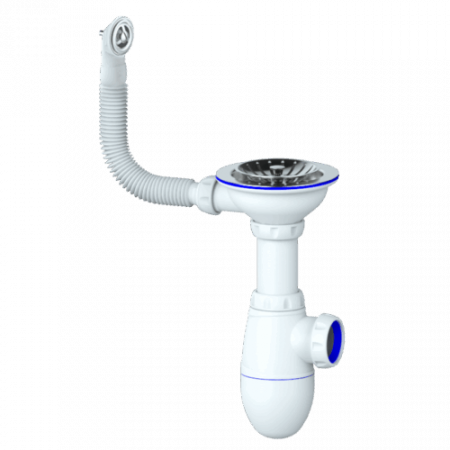 сифон для мойки В411