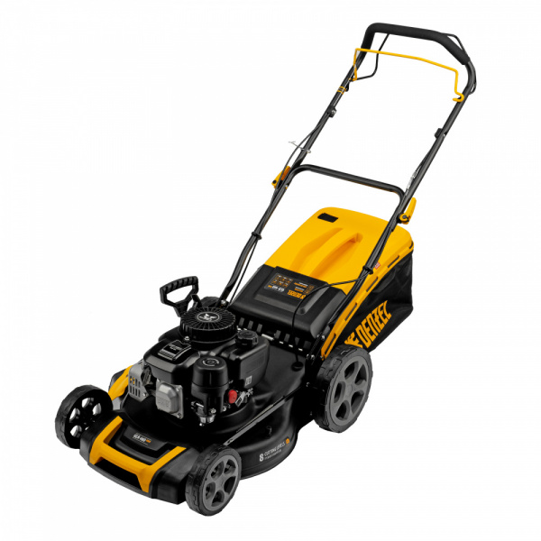 Газонокосилка бензиновая GLR-460SP-ZS, 149 см3, ширина 46 см, привод, травосборник 65 л // Denzel